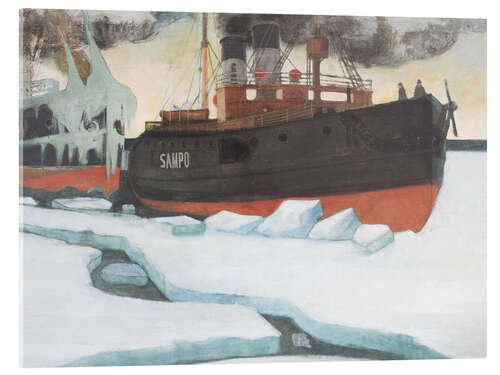 Acrylic print Icebreaker, 1900
