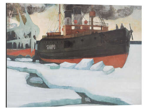 Aluminium print Icebreaker, 1900