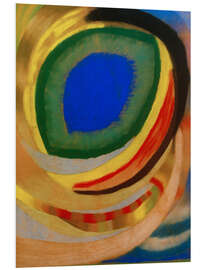 Hartschaumbild Kosmisches Auge, 1922