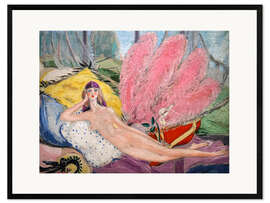 Gerahmter Kunstdruck L'étrange Femme, 1920