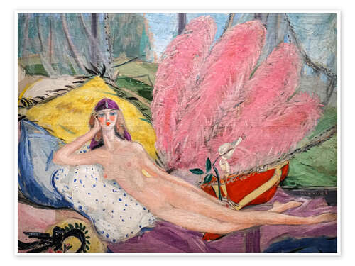 Plakat L'étrange Femme, 1920