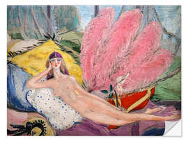 Wandsticker L'étrange Femme, 1920