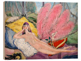 Quadro de madeira L'étrange Femme, 1920 - Jacqueline Marval