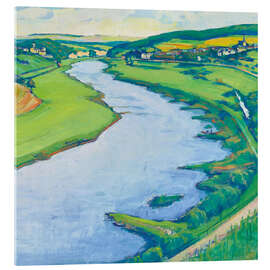 Cuadro de metacrilato Moselle landscape (Stadtbredimus, Palzem) - Nico Klopp
