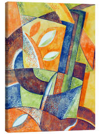 Canvas print Abstract design no. 2 - Frank Weitzel, 1931