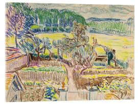 Quadro em acrílico Garden, 1911 - Magnus Enckell