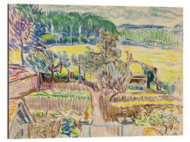 Aluminium print Garden, 1911 - Magnus Enckell