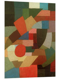 Tableau en PVC Fragments de figure à l'ensemble des plans, 1927