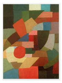 Reprodução Figure Fragments in Surface Context, 1927 - Otto Freundlich