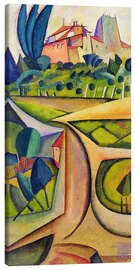 Leinwandbild Casa de Manhufe, 1913 - Amadeo de Souza-Cardoso