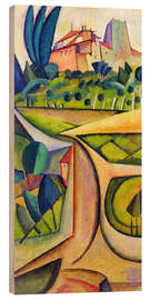 Tableau en bois Casa de Manhufe, 1913 - Amadeo de Souza-Cardoso