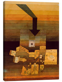 Canvas print Affected Place, 1922 - Paul Klee