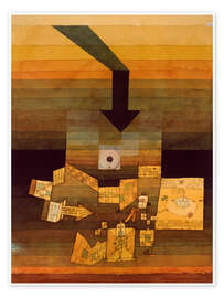 Veggbilde Affected Place, 1922 - Paul Klee