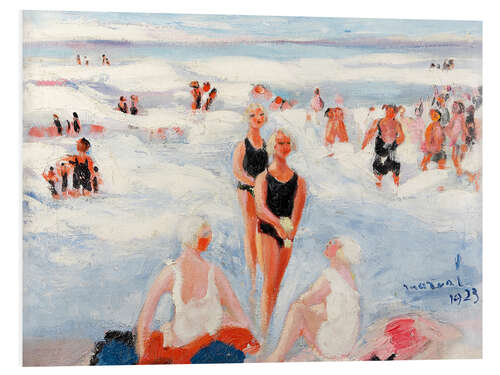 Foam board print Biarritz, 1923