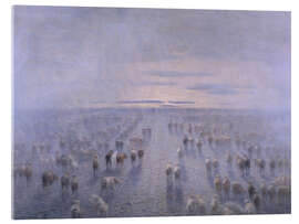 Acrylic print The Herd - Filippo Carcano, 1906