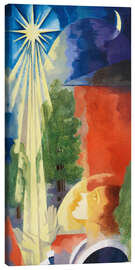 Tableau sur toile Girl with the evening star - Gottfried Graf