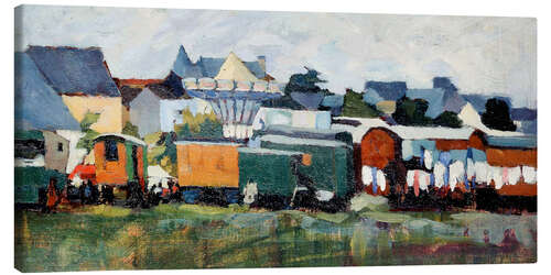 Lienzo Fair in Remich, 1928