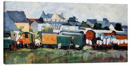 Lienzo Fair in Remich, 1928 - Nico Klopp