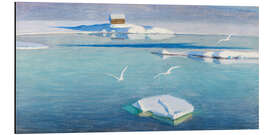 Aluminium print Winter's Day, 1896 - Väinö Blomstedt