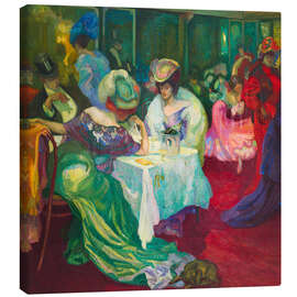 Lienzo Night Café, 1906 - Axel Törneman