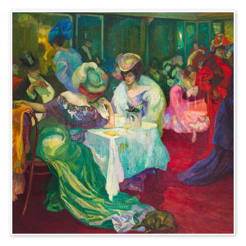 Poster Night Café, 1906