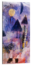 Aluminium print Garden at Night (Moon and Shadow Mushrooms), 1918 - Paul Klee