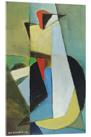 Cuadro de metacrilato Composition, 1946 - Ole Kandelin