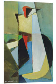 Hartschaumbild Komposition, 1946