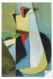 Wandsticker Komposition, 1946