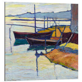 Aluminium print Boats in Martigues, 1929 - Nico Klopp