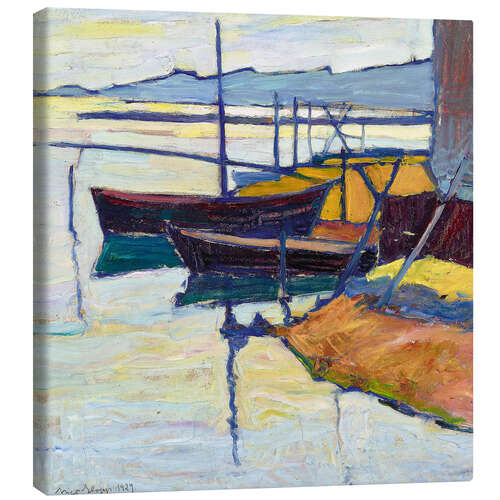 Obraz na płótnie Boats in Martigues, 1929