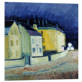 Acrylic print City View from Eira, Denmark - William Lönnberg