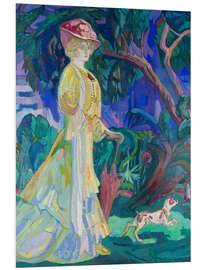 Foam board print Portrait of the Artist's Wife, 1908
