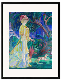 Framed art print Portrait of the Artist's Wife, 1908