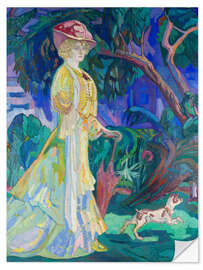 Muursticker Portrait of the Artist's Wife, 1908