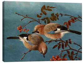 Leinwandbild Eichelhäher, 1877