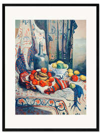 Impresión de arte enmarcada Still Life with Blue Pheasants, 1909