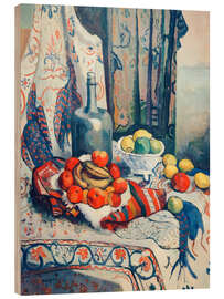 Wood print Still Life with Blue Pheasants, 1909