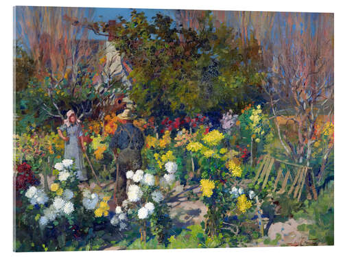 Akryylilasitaulu Herbstblüte - James McLauchlan Nairn, 1899