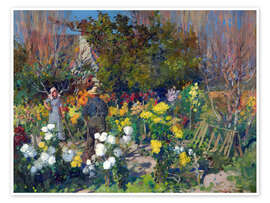 Wall print Herbstblüte - James McLauchlan Nairn, 1899