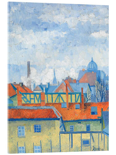 Cuadro de metacrilato Düsseldorf, 1918