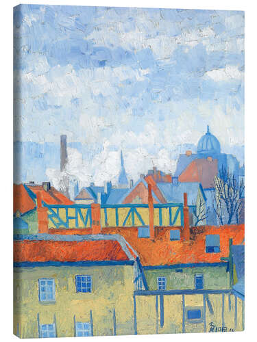 Canvas-taulu Düsseldorf, 1918