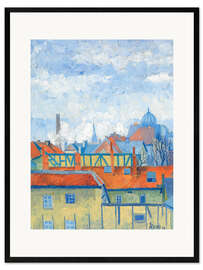Impresión de arte enmarcada Düsseldorf, 1918 - Nico Klopp