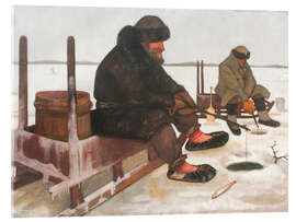 Acrylic print Icefishing, 1900 - Juho Rissanen