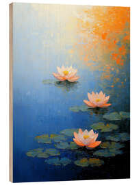 Wood print Zen - DejaReve