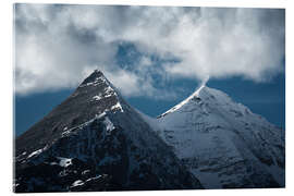 Tableau en verre acrylique Austrian pyramids - Martin Podt