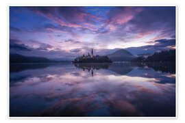 Stampa Lake Bled at sunrise, Slovenia - Martin Podt