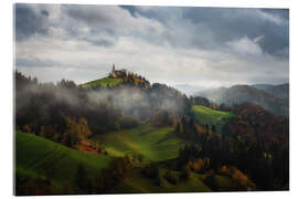 Acrylic print Autumn magic in Slovenia - Martin Podt
