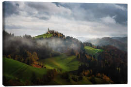 Tableau sur toile Autumn magic in Slovenia - Martin Podt
