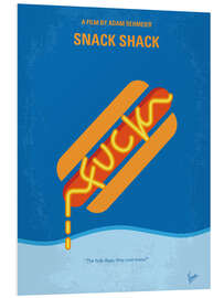 Hartschaumbild Snack Shack